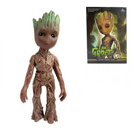 Грут Marvel Avengers / Марвел 29 см, рухливі кінцівки, в коробці, фото 1