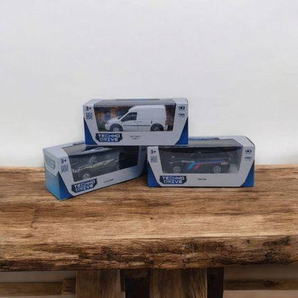 Машинка металева – TOYOTA PRADO (чорний), фото 2