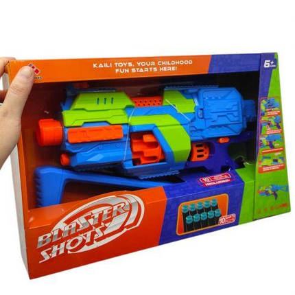 Бластер з патронами на присосках, фото 2