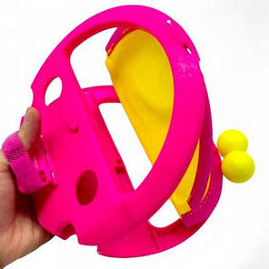 Пастка (кетчбол) з двома мʼячиками (СИНИЙ), фото 2