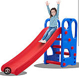 Гірка дитяча YG2016 з баскетбольним кільцем 163 х 85 х 103, фото 4