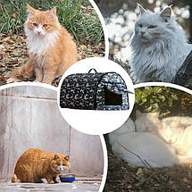 Термодім для котів і собак | Тепле вуличне укриття, зимовий водонепроникний будиночок, утеплений притулок для тварин XL 60х45х40см, фото 5