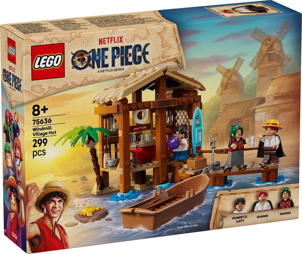Конструктор Лего Ван Пис Хатина у Віндміл Вілл Вілладж Lego One Piece 75636, фото 1