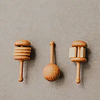 Дерев'яний дитячий розвиваючий набір брязкалець Lislis "Звуки Лісу" 3 штуки