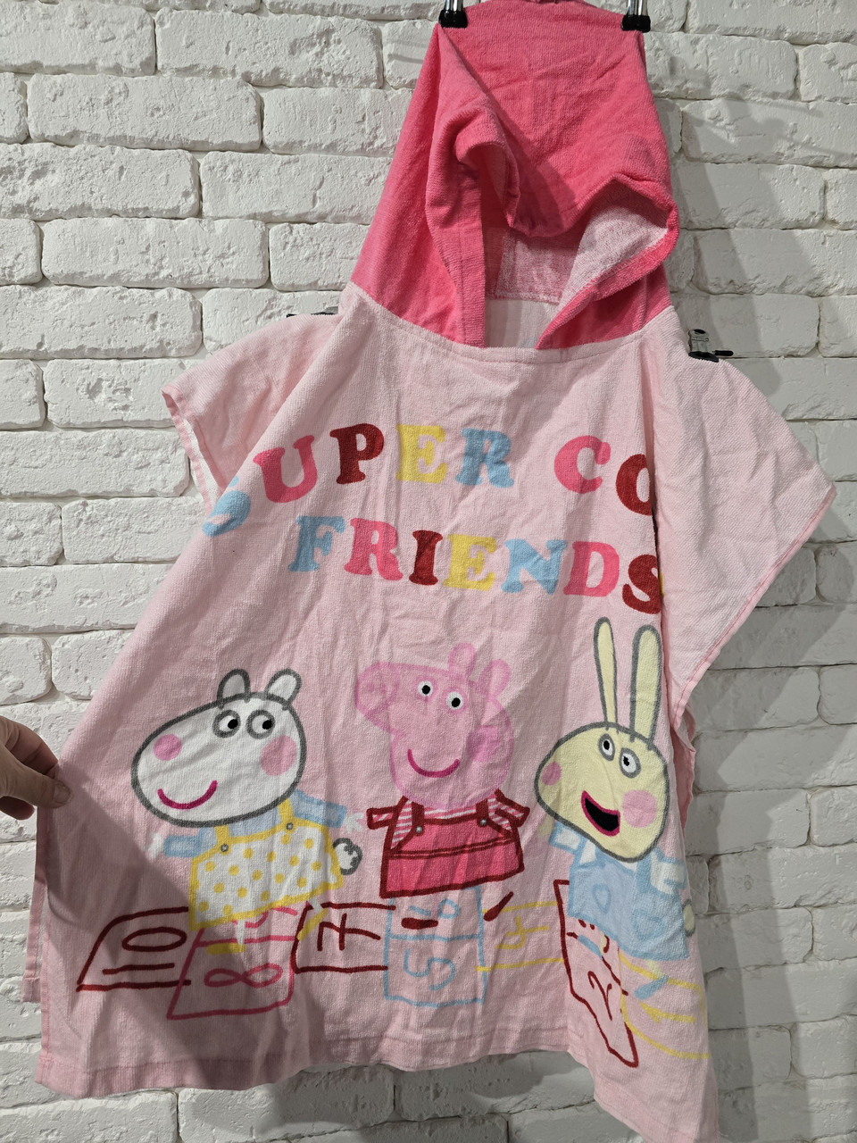 Рушник пончо 120×70 Пеппа, фото 1