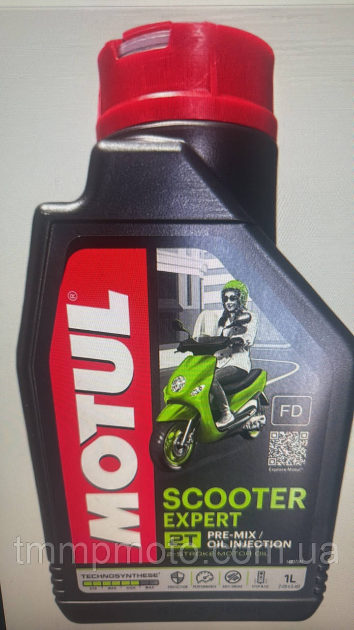 Масло MOTUL  2т Scooter Expert  1л