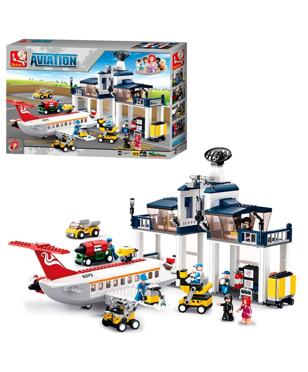 Конструктор Sluban M38-B0373 Аеропорт 810 деталей, фото 1