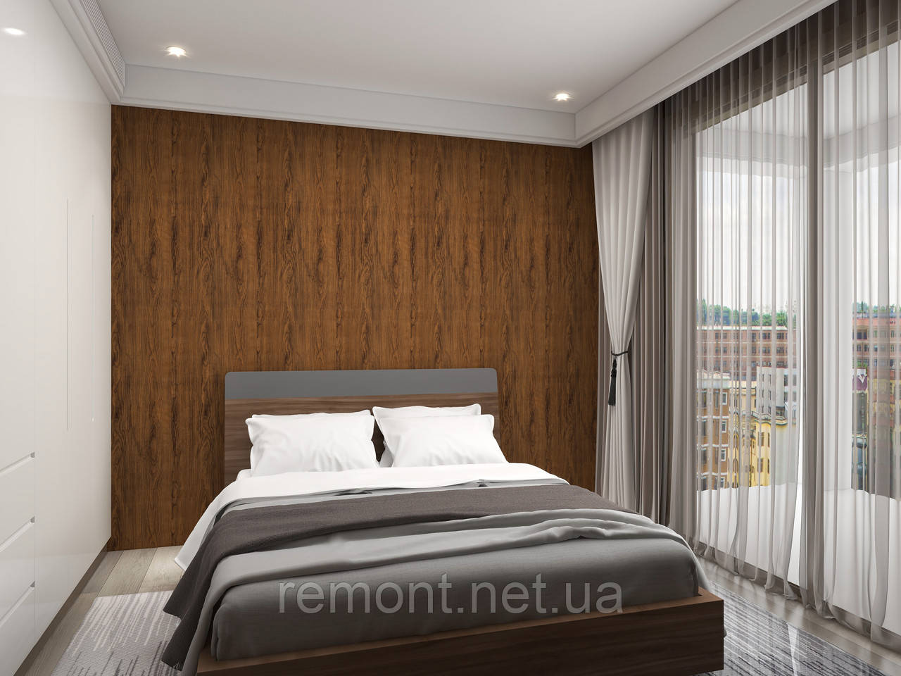 Самоклеючі вінілові шпалери в рулоні 45 см ×10 м. "Теплий горіх" Миючі, 3D ефект, водостійкі, фото 1