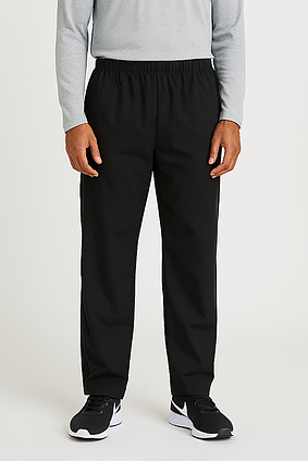 Спортивні штани для бігу UABRAV плащівка чорний