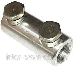 З'єднувач болтовий СБ-1 35/50 (на 2 болтах) для алюм.і мідн. жил.