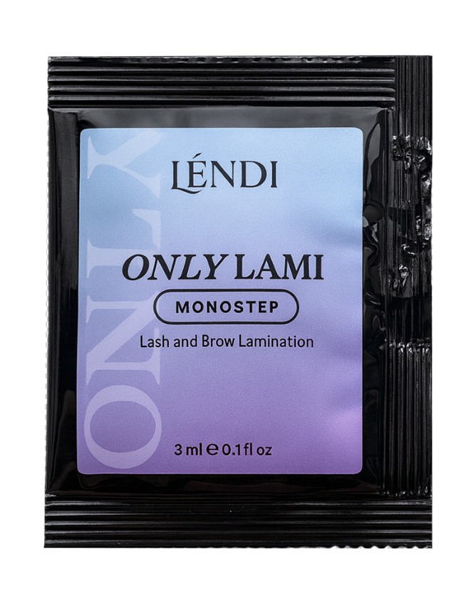 Состав для ламинирования ресниц и бровей “Lendi Monostep Only Lami”,  3 мл