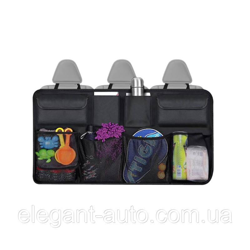 Органайзер у багажне відділення YT-4191 на спинку сидіння,Шкіряний