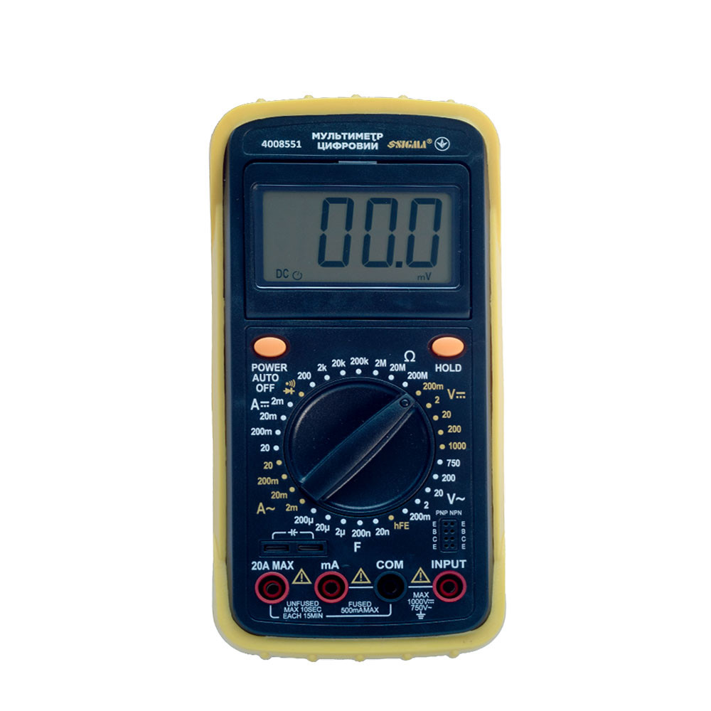 Мультиметр цифровий профі SIGMA (4008551)