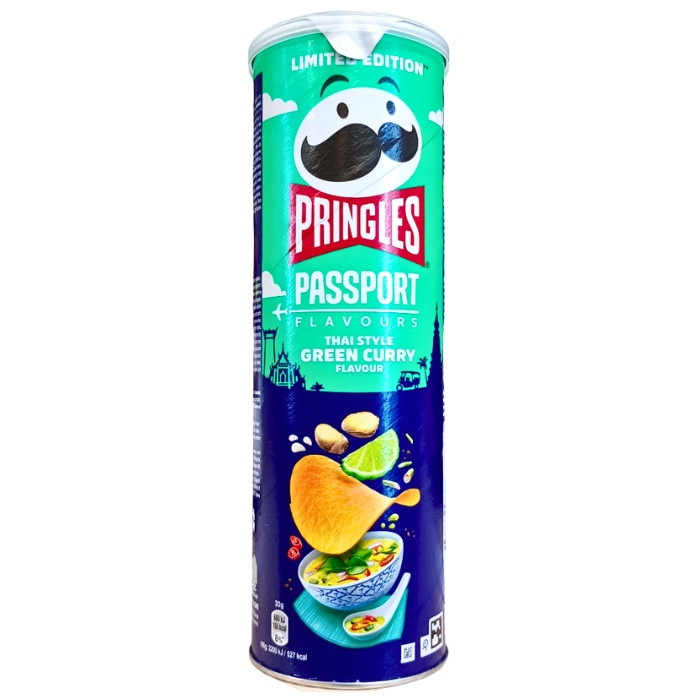 Чипси Pringles Passport Thai Style Green Curry 165 г, фото 1