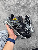 Нові Кросівки New Balance 9060 Чорно/Сірий колір з системою Gore-Tex / для чоловіків та жінок