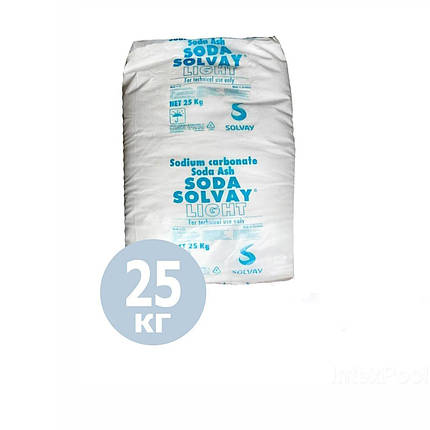 PH+ плюс для басейну Solvay 80027. Засіб для підвищення рівня pH (Німеччина) 25 кг, фото 1