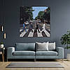 Плакат "Бітлз, Abbey Road, The Beatles", 60×60см, фото 8