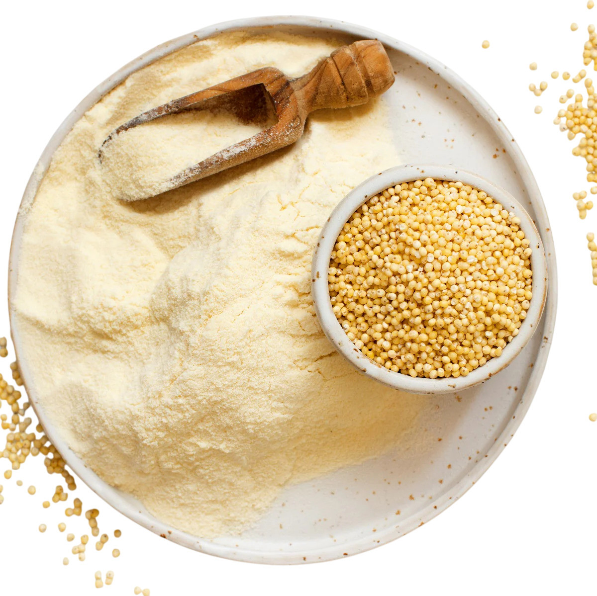 Борошно пшоняне органічне без глютену 20 кг TM Ahimsa