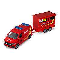 Ігровий набір - Volkswagen Служба 112 (з причіпом)