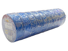 Стрічка ізоляційна Rugby "UNIVERSAL" синя 17ммх10м (10 шт.)