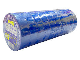 Стрічка ізоляційна Rugby "UNIVERSAL" синя 17ммх30м (10 шт.)