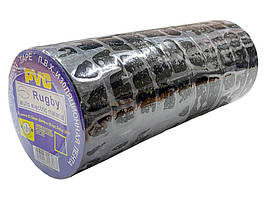 Стрічка ізоляційна Rugby "UNIVERSAL" чорна 17ммх30м (10 шт.)