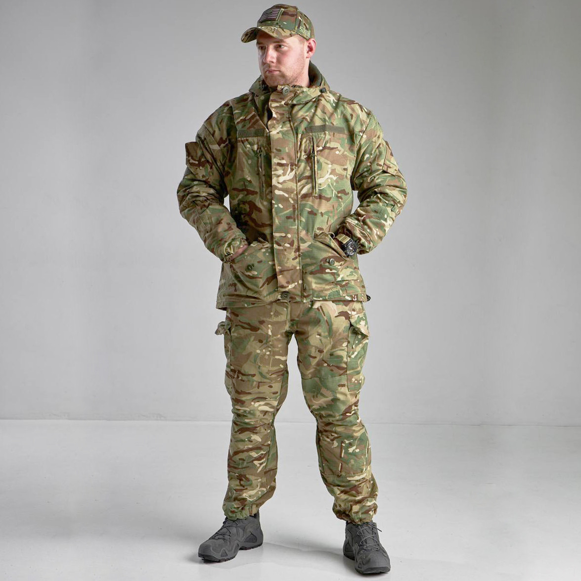 🔥Костюм зимовий оригінал «Гірка» ДСТУ (Multicam) тепла куртка та штани, мультикам нацгвардії військова зсу, фото 1