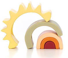 Силіконовий сортер FreeON сонце, yellow