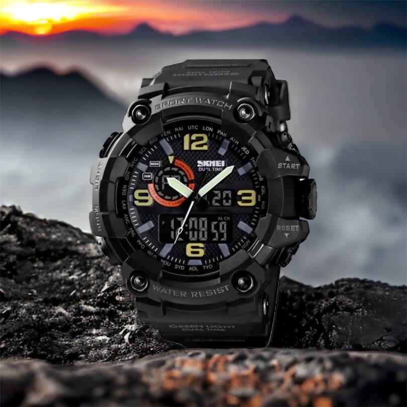Годинники для чоловіків з водозахистом SKMEI, Годинники спортивні армійські Кращі військові EN-87, фото 1