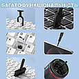 Набор для чистки гаджетов 22в1,комплект щёток с подставкой для клавиатуры для чистки,клавиатуры и электроники, фото 4