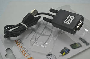 Перехідник USB 2.0 Type A > COM RS232 9pin, кабель 1м. RTL B00514