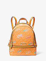Маленький жіночий рюкзак Michael Kors у подарунковій коробці 1159847663 (Помаранчевий One size)
