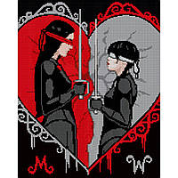 Алмазна мозаїка SANTI Wednesday Duelo a ciegas 40х50 см на підрамнику