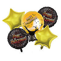 Набір повітряних куль 5 шт на Хеллоуїн