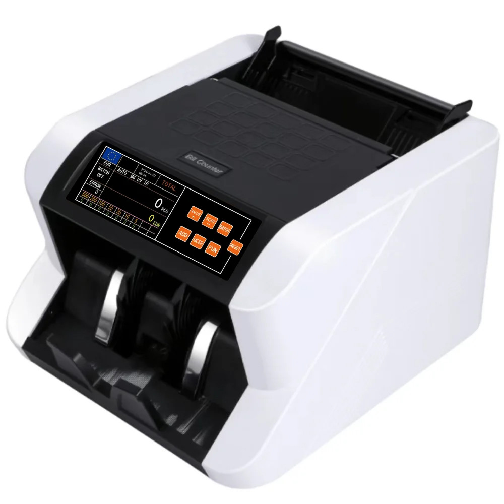 Лічильна машинка з UV-детектором, від мережі / Машинка для рахунку грошей / Лічильник банкнот, фото 1