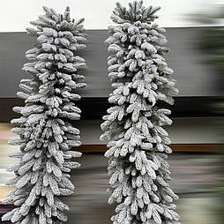 Штучна ліана, гірлянда елі 1.5  метра засніжена