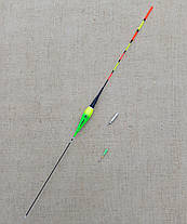 Поплавець "Herabuna" для нічного лову з індикатором клювання, висота 40 см, 2 г + 1 батарейка + кріплення до поплавця, фото 4