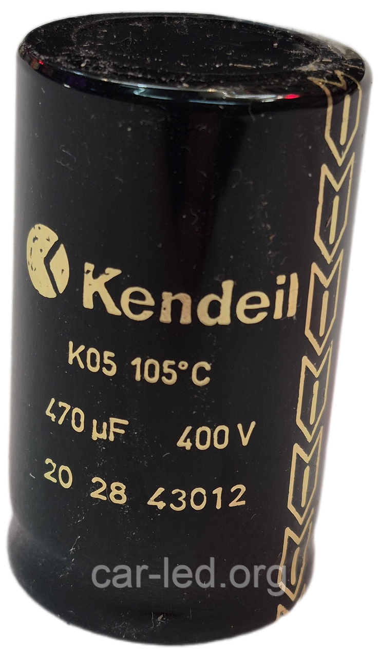 470mkf - 400v K05 30*50 Kendeil, 105°C конденсатор електролітичний (Snap-In) 5.000 H, фото 1