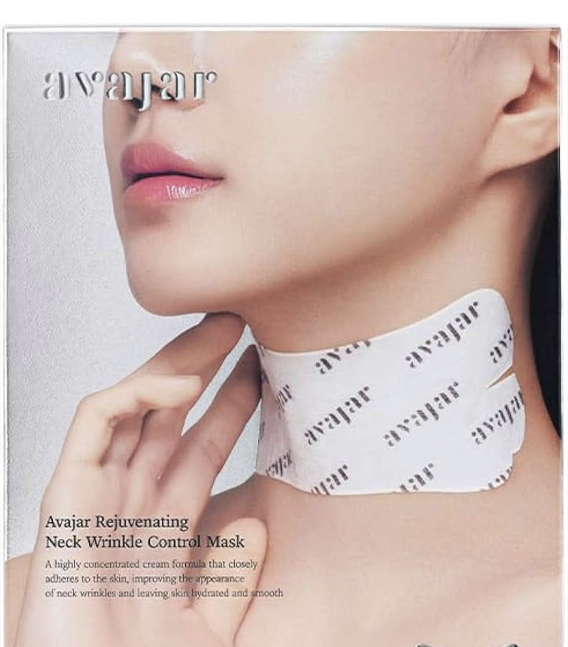 ОМОЛОДЖУЮЧА МАСКА ДЛЯ ШИЇ ПРОТИ ЗМОРШОК Avajar Rejuvenating Neck Wrinkle Control Mask 5 g