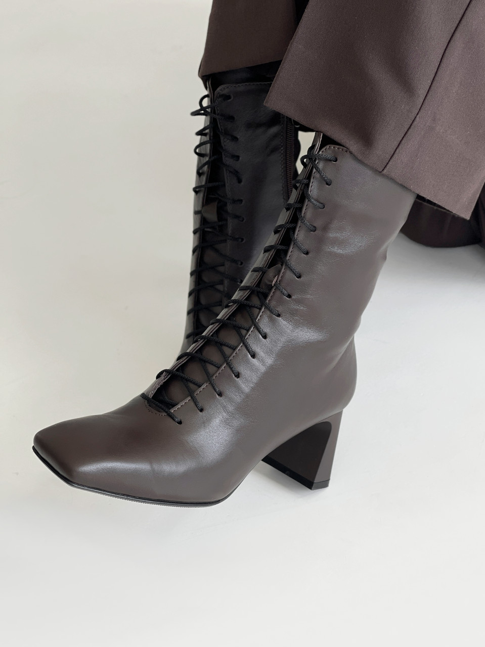 Шкіряні осінні черевики, фото 1