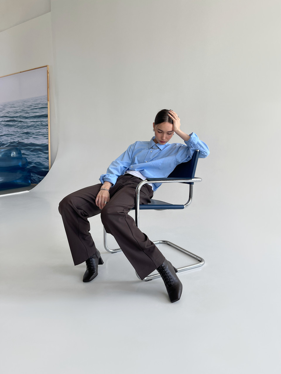 Стильні шкіряні черевики, фото 1