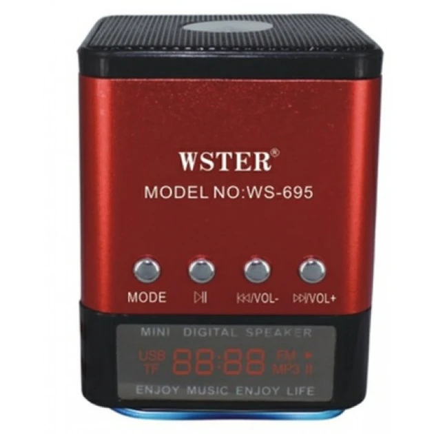 Портативна бездротова колонка WSTER WS-695 am, фото 1