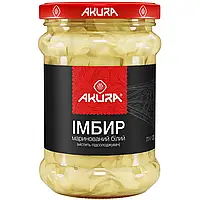 Імбир Маринований білий ТМ AKURA 230 г