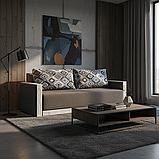 Диван «Еліт» - стильне та сучасне рішення для вашого будинку зі зручним та просторим спальним місцем., фото 9