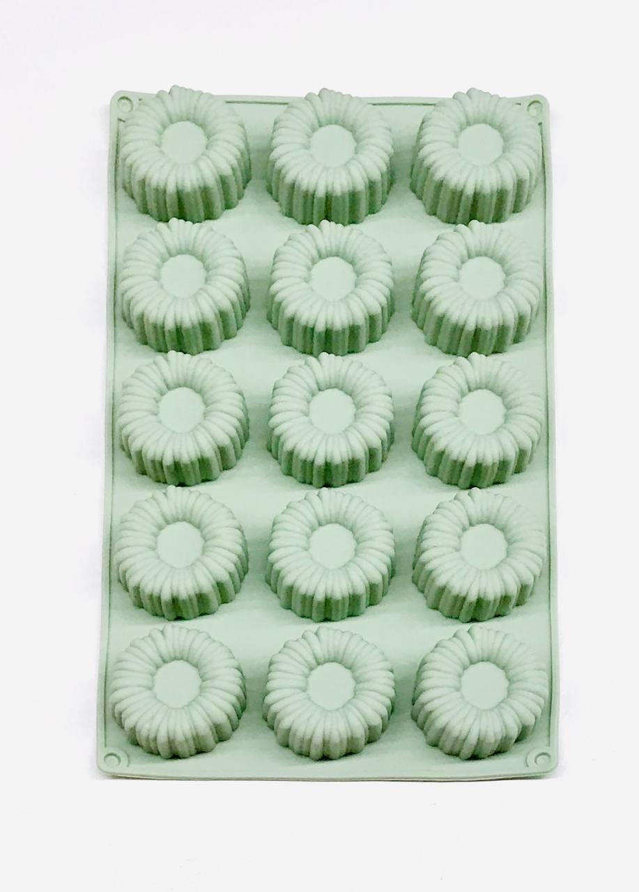 Силіконова форма Квіти порціонні, фото 1