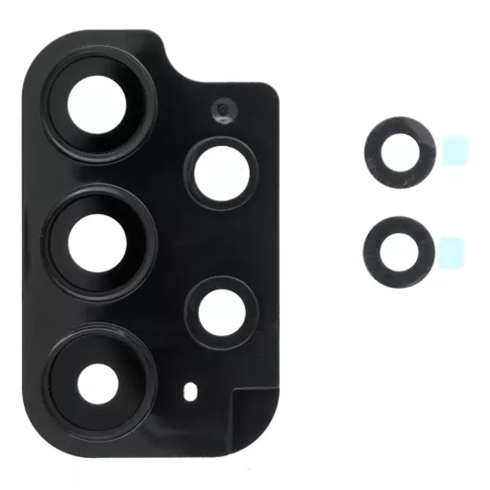 Скло камери Samsung Galaxy A33 5G A336E у рамці (чорне), фото 1