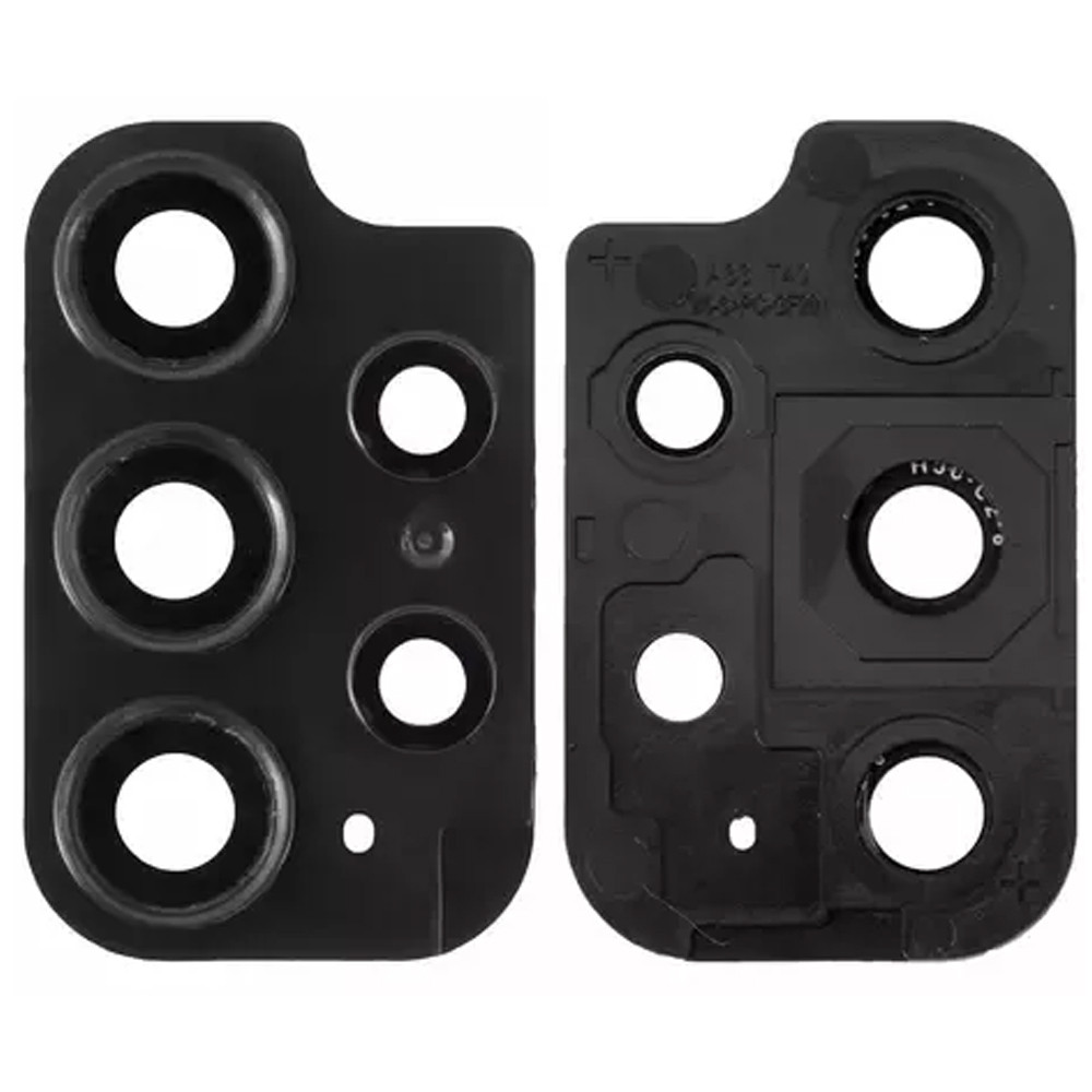 Скло камери Samsung Galaxy A73 A736 (комплект 5 шт із чорною рамкою), фото 1