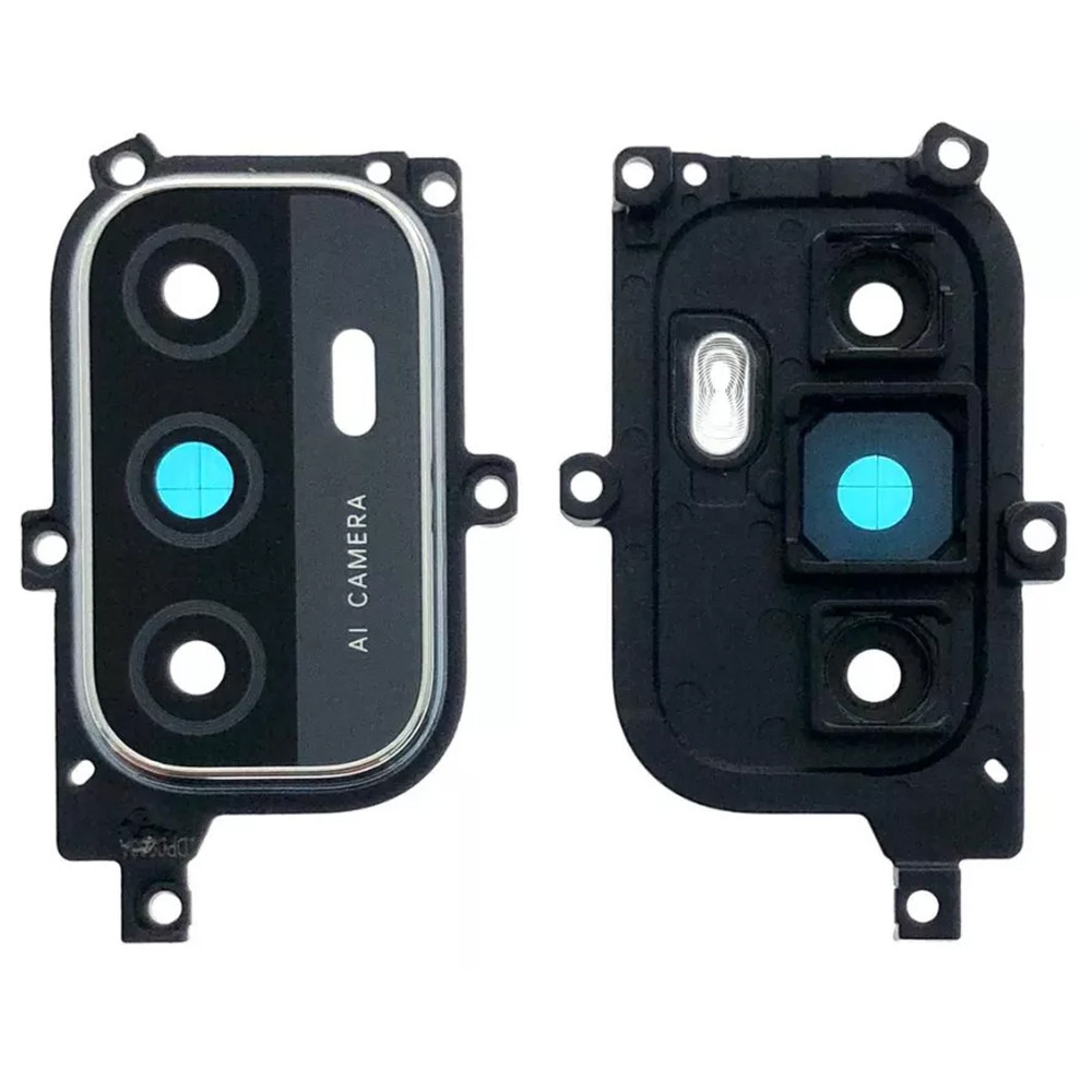 Скло камери Oppo A53 A53s A33 A32 (у чорній рамці), фото 1