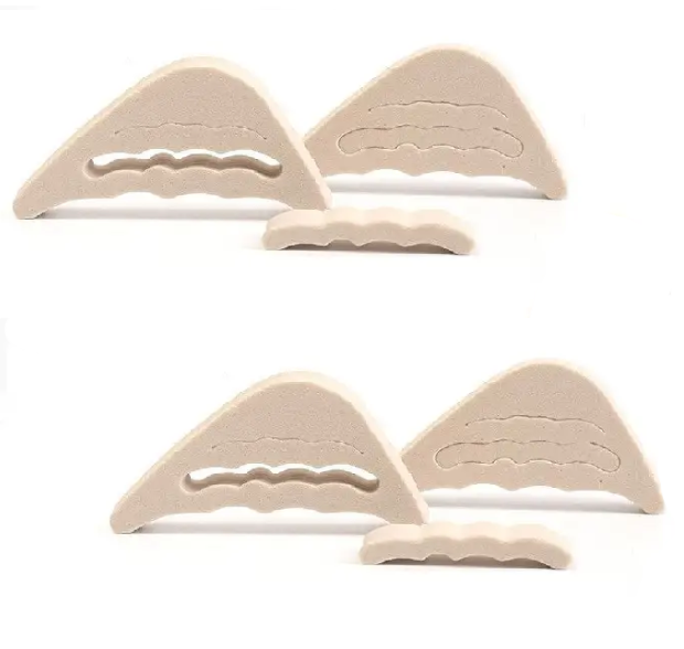 Вкладки в туфлі для коригування розміру 2 пара Бежеві, фото 1