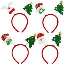 Ободок новорічний «Зимова казка» 2504